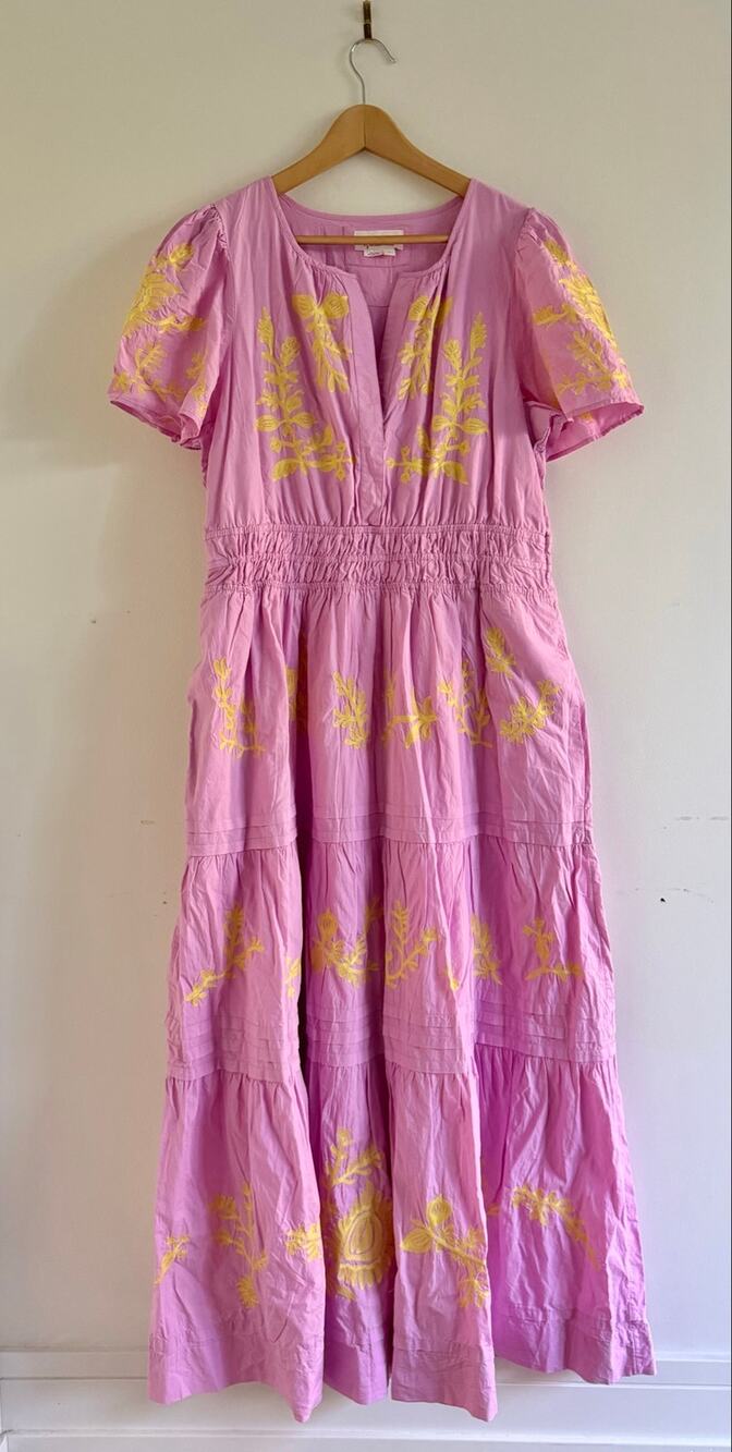 nwt by ANTHROPOLOGIE sz XL The Somerset: Embroidered Edition